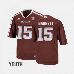 Youth Texas A&M Aggies #15 Myles Garrett Red College Football Jersey 271257-653