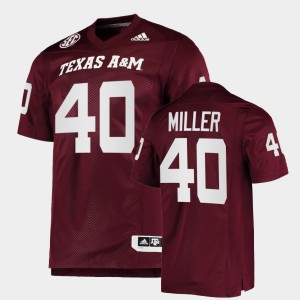 Men's Texas A&M Aggies #40 Von Miller Maroon Alumni College Football Jersey 451560-942