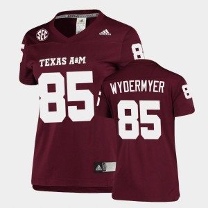 Women's Texas A&M Aggies #85 Jalen Wydermyer Maroon Football Replica Jersey 810695-974