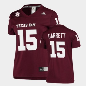 Women's Texas A&M Aggies #15 Myles Garrett Maroon Football Replica Jersey 262768-671