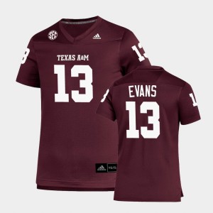Youth Texas A&M Aggies #13 Mike Evans Maroon Football Replica Jersey 201166-950